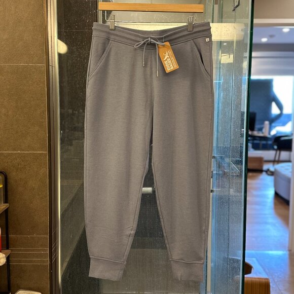 Eddie Bauer Cozy Camp High-Rise Cotton-Blend Fleece Jogger Pants (Purple Haze) - Picture 4 of 16